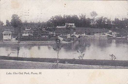 Illinois Peoria Lake Glen Oak Park 1909