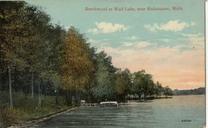 KALAMAZOO , Michigan, 1900-10s ; Beechwood at Wall Lake