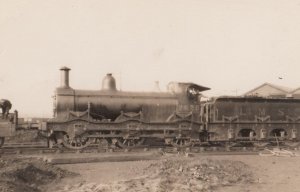 LMS 2625 Class 0-6-0 Train Antique Real Photo Postcard