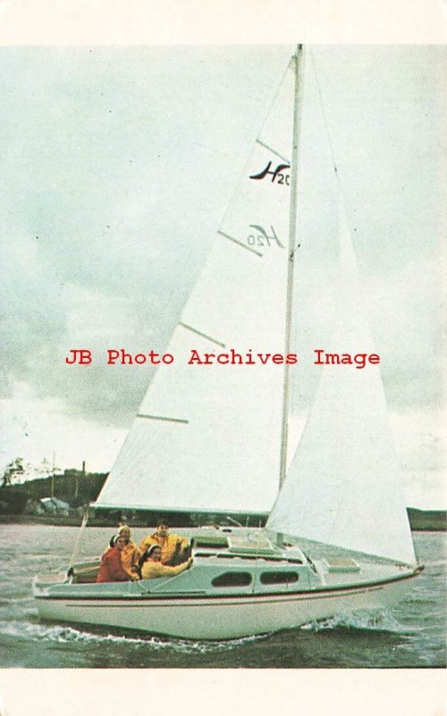 8 Postcards, Sailing, Sailboats, Various Scenes