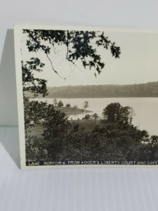 Henderson Arkansas Lake Norfork Koger's Liberty Court & Cafe VGT Postcard  302