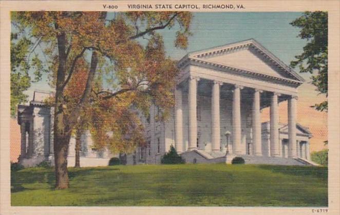 Virginia Richmond State Capitol Building
