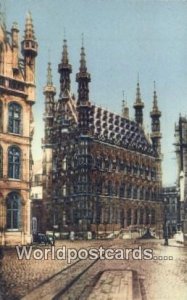 L'Hotel de Ville Louvian, Belgium 1949 