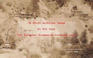 OR, Galice, Oregon, RPPC, Alameda Gold Silver Mine Tunnels, Photo