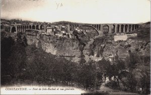 Algeria Constantine Pont de Sidi Rached et Vue Generale Postcard C192