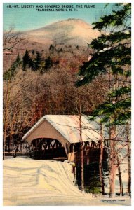 New Hampshire  Franconia Notch Covered Bridge