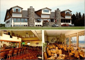 Lakeview Castle Restaurant Lounge Motel Duluth MN Postcard Q56