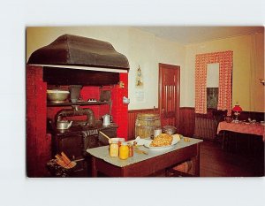 Postcard Old Kitchen, Sagamore Hill, Long Island, Oyster Bay, New York 