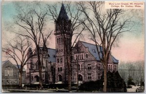 1911 Mary Lyon Chapel Mt. Holyoke College Handley Massachusetts Posted Postcard