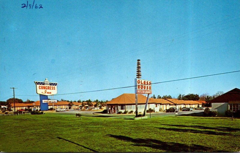 Alabama Mobile The Congress Inn 1962