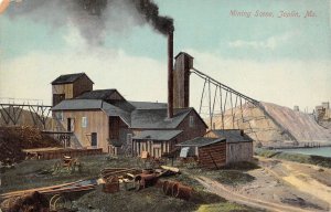 Joplin Missouri Mining Scene, Color Lithograph Vintage Postcard U9780