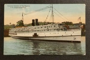 Mint Vintage Postcard Steamer SS Camden Eastern Steamship Corporation Fleet