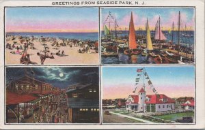 Postcard Greetings From Seaside Park NJ