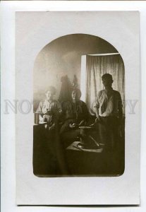 3079942 Russia  Kerch dinner Vintage real photo PC #10