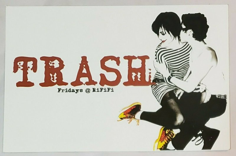  Advertising Club Card: Trash NYC, DJ's ,Fridays at RiFiFi. Shaw Promotion.