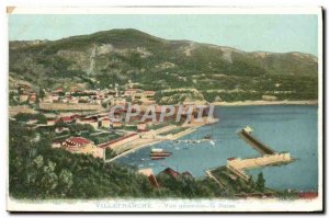 Old Postcard Villefranche Sur Mer Vue Generale La Darse