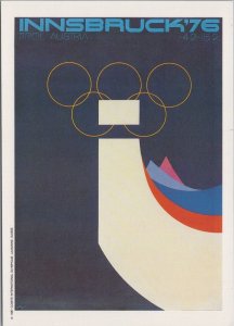 Sports Postcard - Olympics, Innsbruck, Tirol, Austria 1976, Mars RR17969