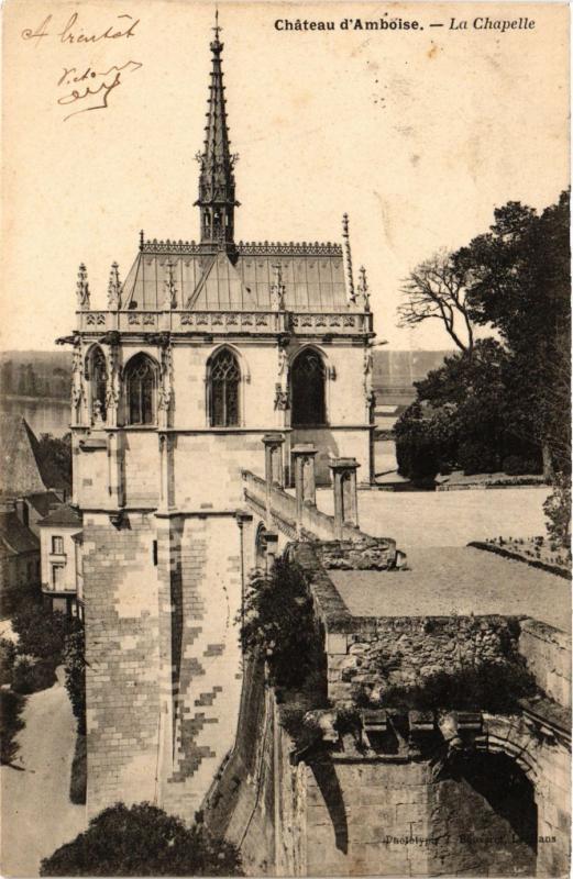CPA Chateau d'AMBOISE - La Chapelle (279617)
