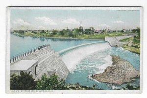 1910 Storage Dam, Columbus, Ohio Divided Back Postcard
