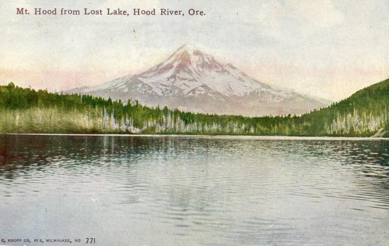 OR - Mt Hood from Lost Lake