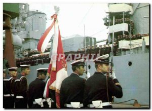 Postcard Modern Boat Ludowe Wojsko Polskie Poland