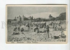 475668 Uruguay Montevideo Ramirez beach Vintage postcard