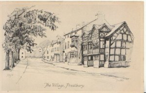 Cheshire Postcard - The Village - Prestbury - Ref 4354A