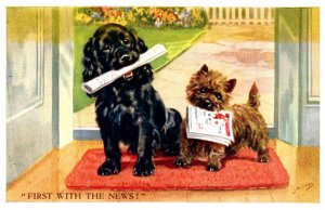 Dog ,   First With the News