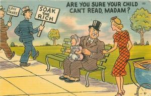 Comic, Are Sure Your Child Can't Read Madam, Les Taxes, Soak The Rich, No. 67946