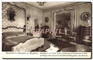 Old Postcard Decoration Room and boudoir