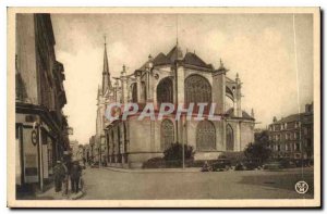 Old Postcard Montargis Church Ste Madeleine