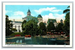 Vintage 1940's Postcard Ohio State Reformatory Shawshank Prison Mansfield Ohio 