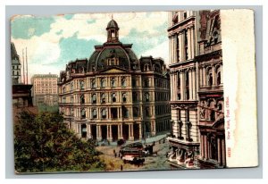 Vintage 1900's Postcard Panoramic View New York Post Office NYC NY