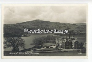 tq1796 - Cumbria - Prince of Wales Hotel, situated by Grasmere Lake - Postcard