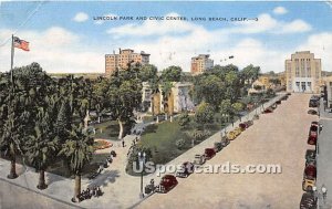 Lincoln Park & Civic Center - Long Beach, California CA  