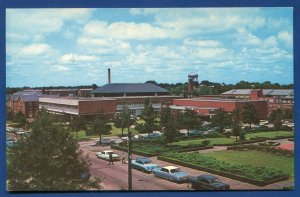 Auburn Union University Building bookstore gym offices Alabama al postcard