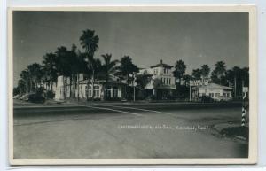 Carlsbad Hotel By The Sea Carlsbad California 1950c RPPC Real Photo postcard