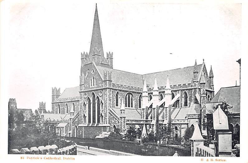 St Patrick's Cathedral Dublin Ireland Unused 