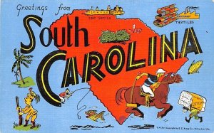 Greetings from South Carolina Greetings from, South Carolina