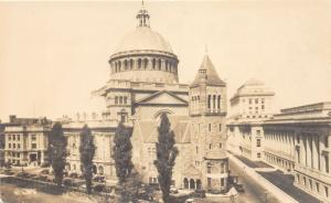 Boston Massachusetts~First Church of Christ Scientist~Publishing House~1934RPPC