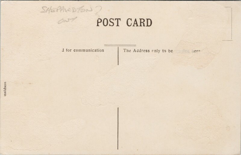 Broken River Bridge Shepparton Australia Train Railway Bridge Postcard G90