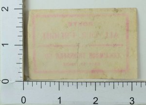 1890's Victorian Paper Stamp Label Columbia Transfer Co Freight P35