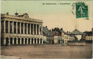 CPA HAZEBROUCK - Grand Place (136115)