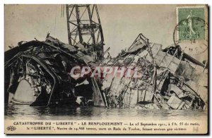 Old Postcard Boat Catastrophe of Freedom Bailout