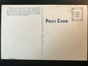 Vintage Postcard 1915-1930 St. Francis Hospital Wichita Kansas