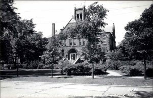 Grand Haven Michigan MI Ottawa County Court House Real Photo Vintage Postcard