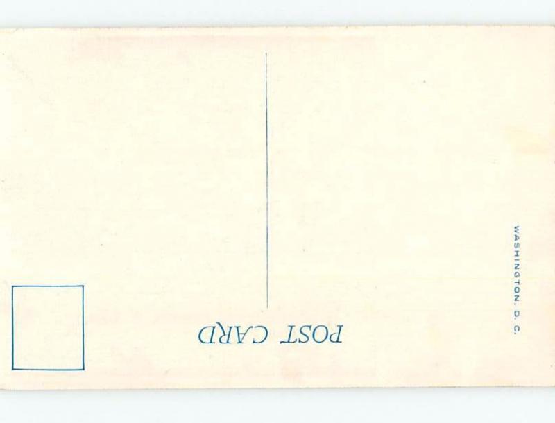 Unused 1927 Cathedral Under Construction WASHINGTON DC A8433