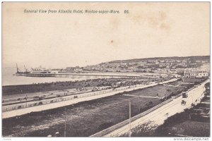 WESTON-SUPER-MARE, England, PU-1904 ; General View from Atlantic Hotel