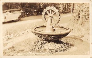 RPPC Portland Rotary Club Fountain Wah-Kee-Na, Oregon 1926 Vintage Postcard