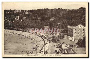 Old Postcard Perros Guirec Trestraou Beach